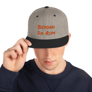 Orange Lettering Multi Snapback