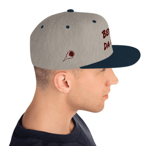 Maroon Lettering Multi Snapback