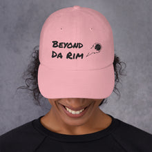 Load image into Gallery viewer, Pink or white black logo Dad hat