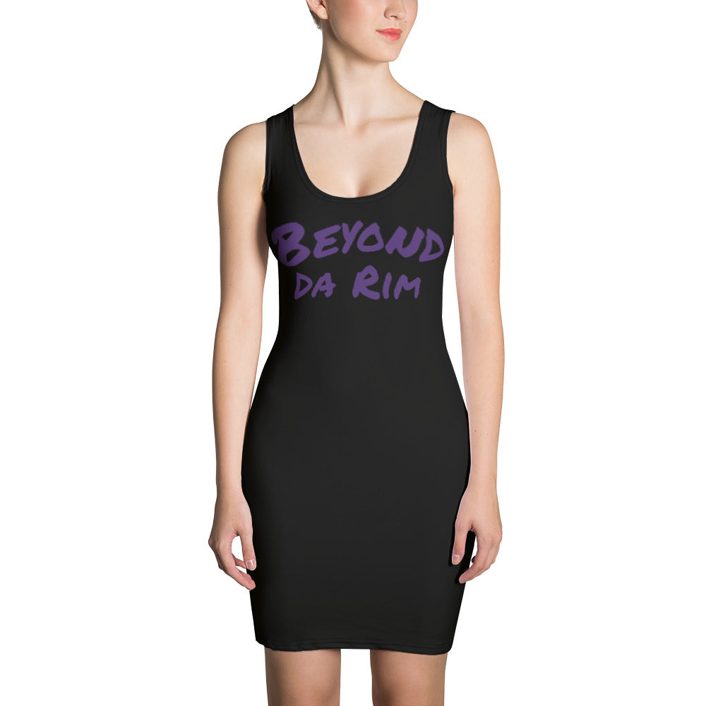 Purple Logo Dress