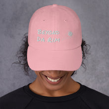 Load image into Gallery viewer, Pink or white white logo Dad hat