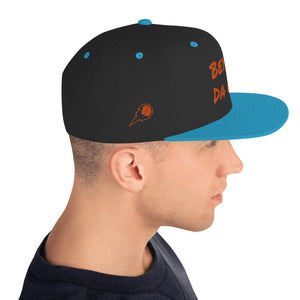 Orange Lettering Multi Snapback