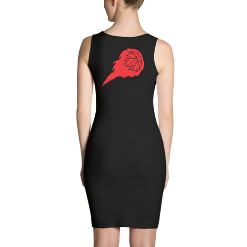 Red Logo Dress