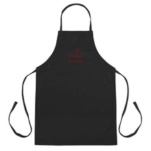 Load image into Gallery viewer, Embroidered Maroon Apron