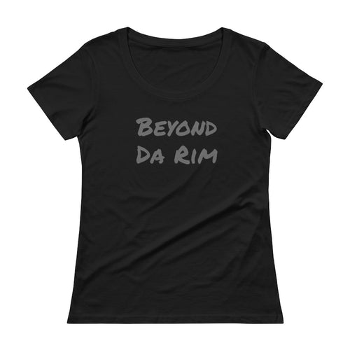 Grey Scoopneck T-Shirt