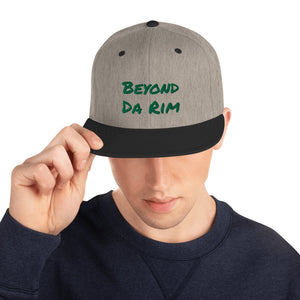 Green Lettering Multi Snapback