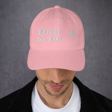 Load image into Gallery viewer, Pink or white white logo Dad hat