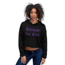 Load image into Gallery viewer, Purple Crop Hoodie