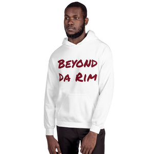 Maroon White Hoodie