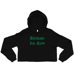 Green Crop Hoodie