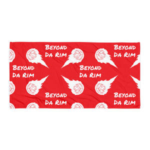 Red & White BDR Towel